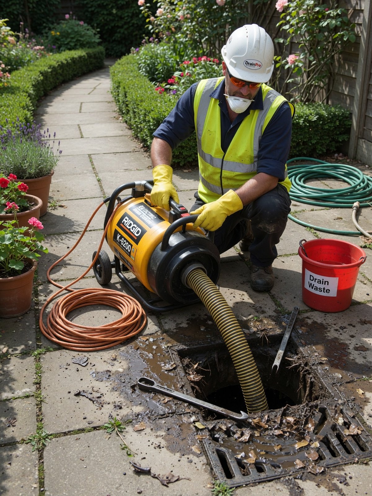 Drain cleaning service