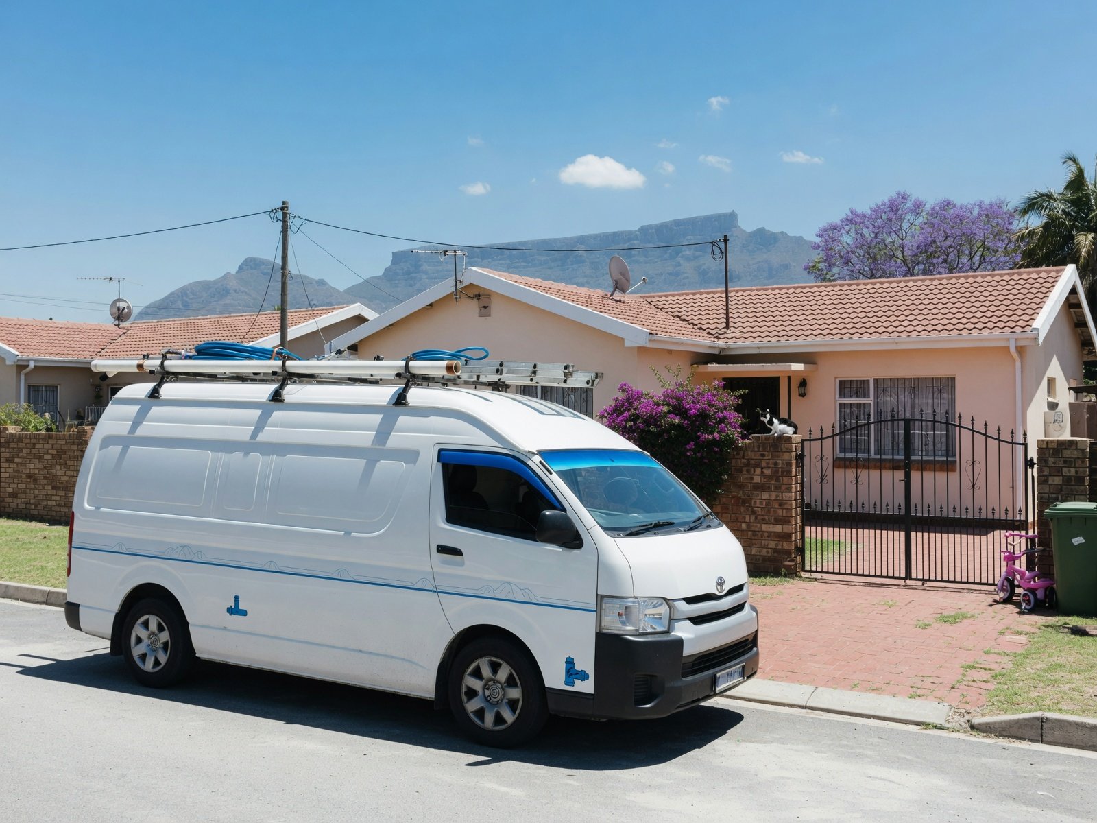 Wilson Plumbers service vehicle